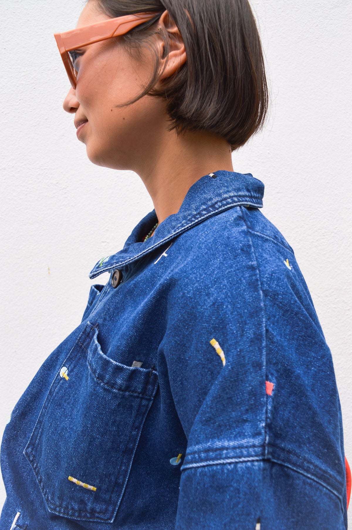 L.F. Markey Carson Chore Puzzle Embroidery Jacket