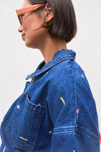 L.F. Markey Carson Chore Puzzle Embroidery Jacket