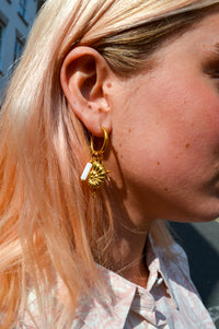 Bazou Shell Earrings - The Mercantile London