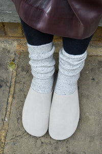 Good News Frankie Grey Mules - The Mercantile London