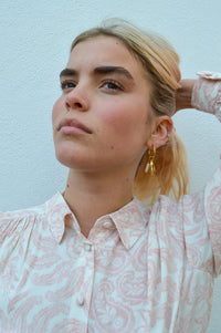 Bazou Shell Earrings - The Mercantile London