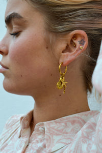 Bazou Shell Earrings - The Mercantile London