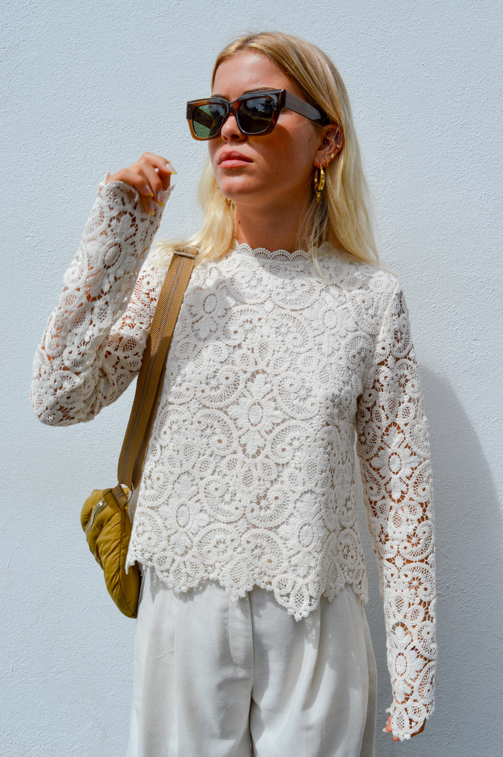 The New Society Lara Moonlight Blouse - The Mercantile London