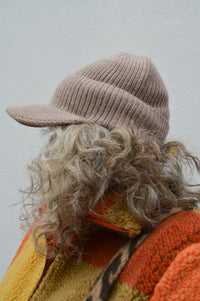 Sommerville Camel Cashmere Beanie - The Mercantile London