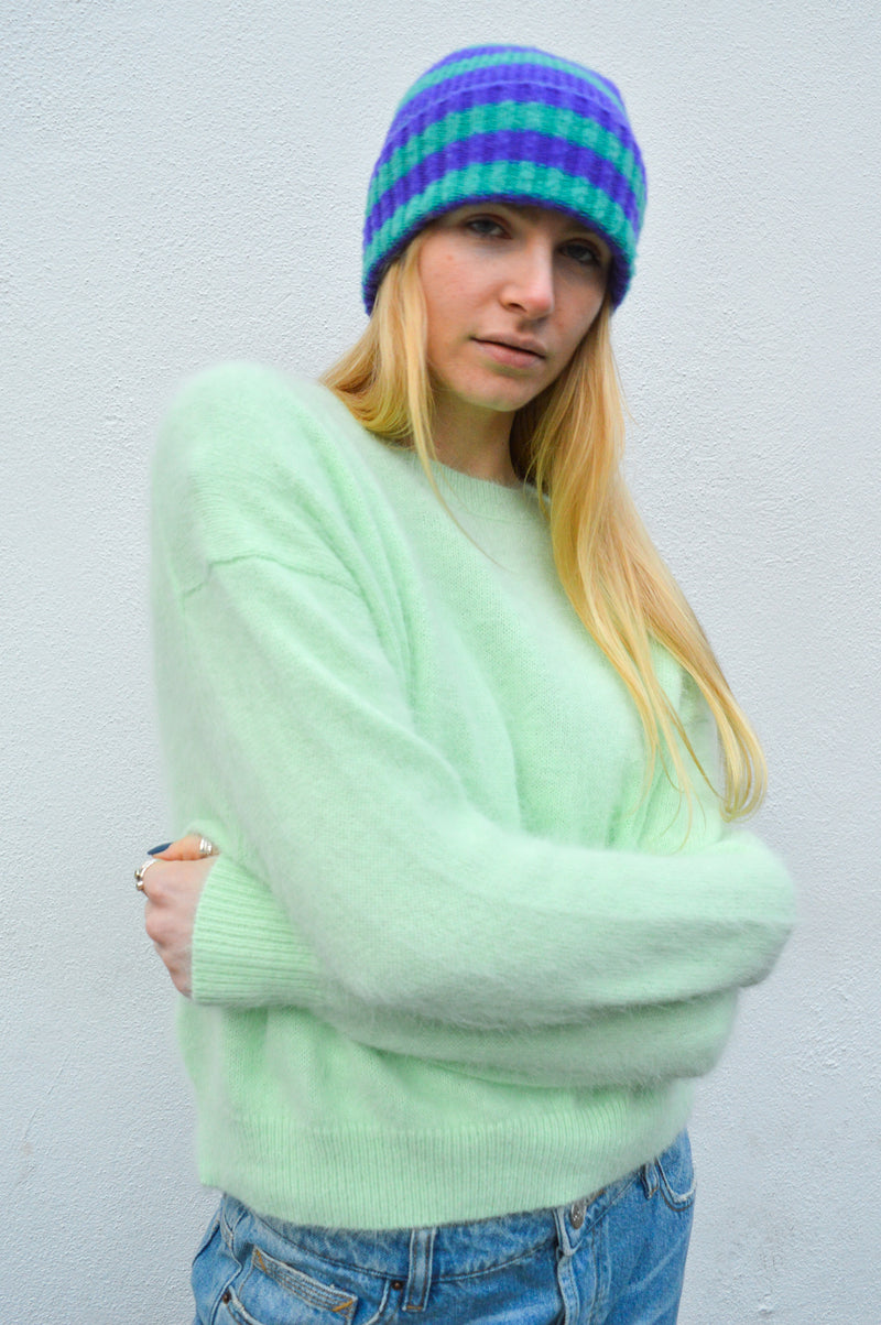 Bellerose Datus Mist Green Sweater - The Mercantile London