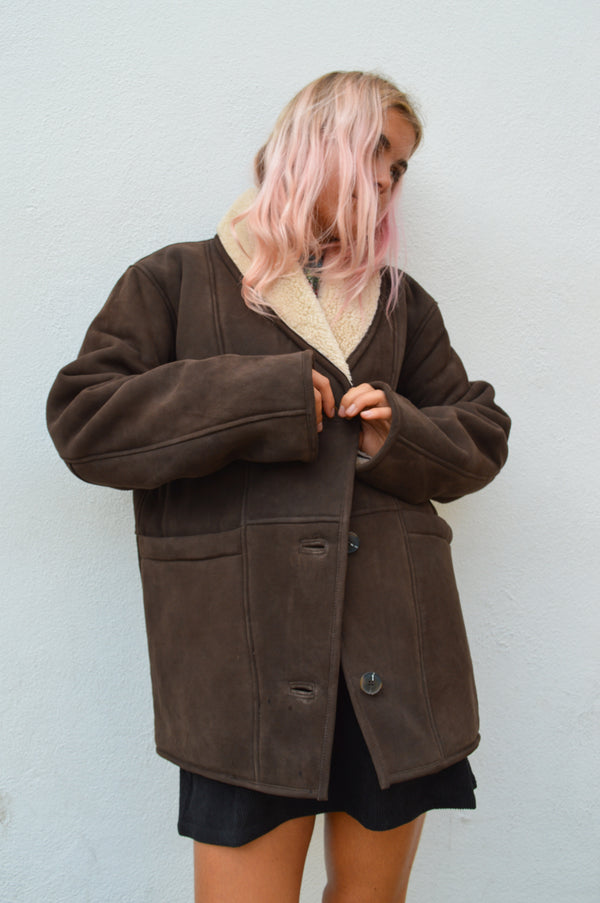 Atelier Rêve Hanzo Leather Shearling Jacket - The Mercantile London