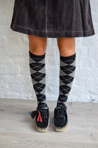 Clarks Black Harris Tweed Wallabees - The Mercantile London