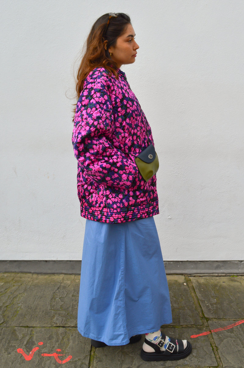 Baum Und Pferdgarten Barni Big Pink Flower Splash Jacket - The Mercantile London