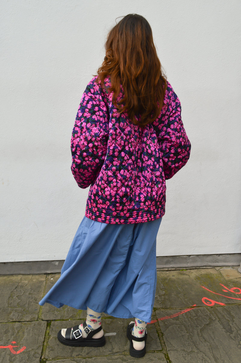 Baum Und Pferdgarten Barni Big Pink Flower Splash Jacket - The Mercantile London