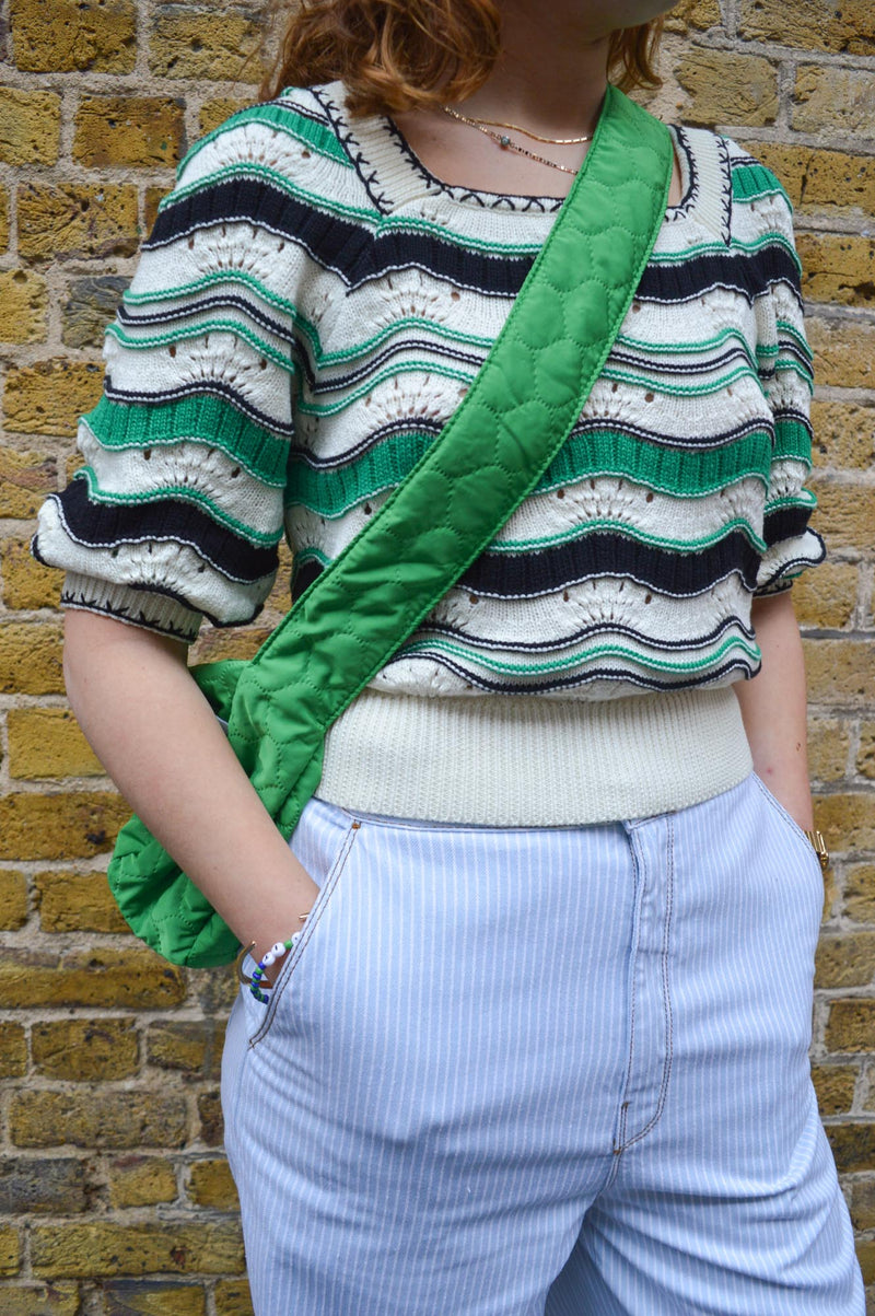 Suncoo Patrici Green Sweater - The Mercantile London
