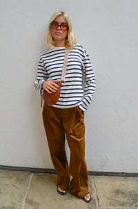 Grace & Mila Abriel Coffee Trousers