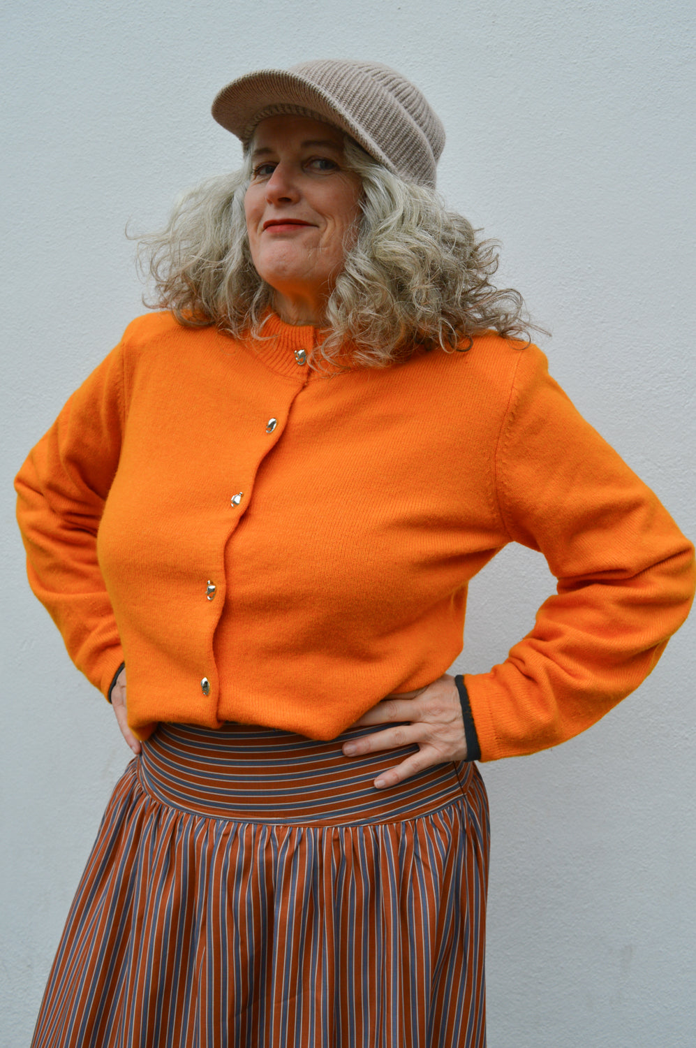 Sommerville Camel Cashmere Beanie - The Mercantile London