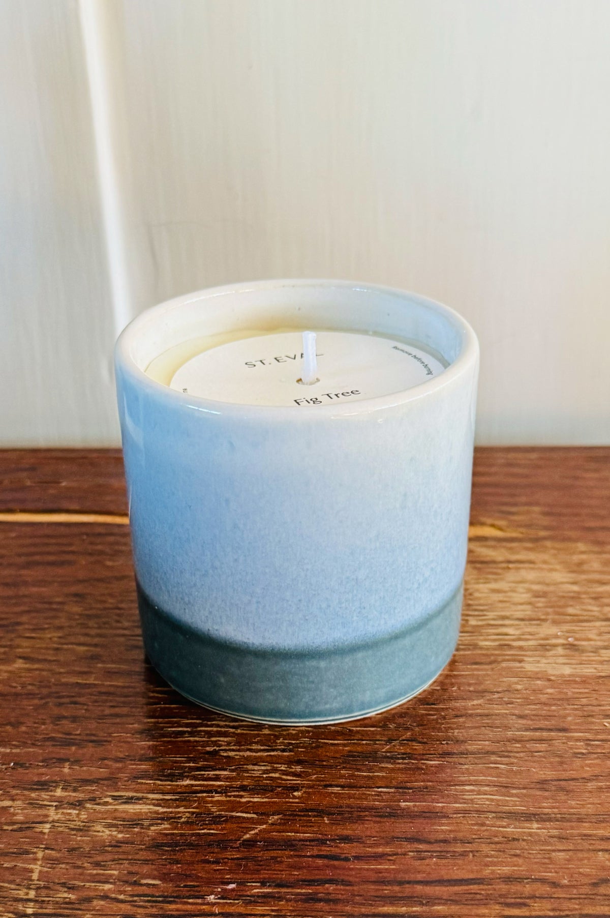 St. Eval Sea & Shore Fig Tree Ceramic Candle - The Mercantile London