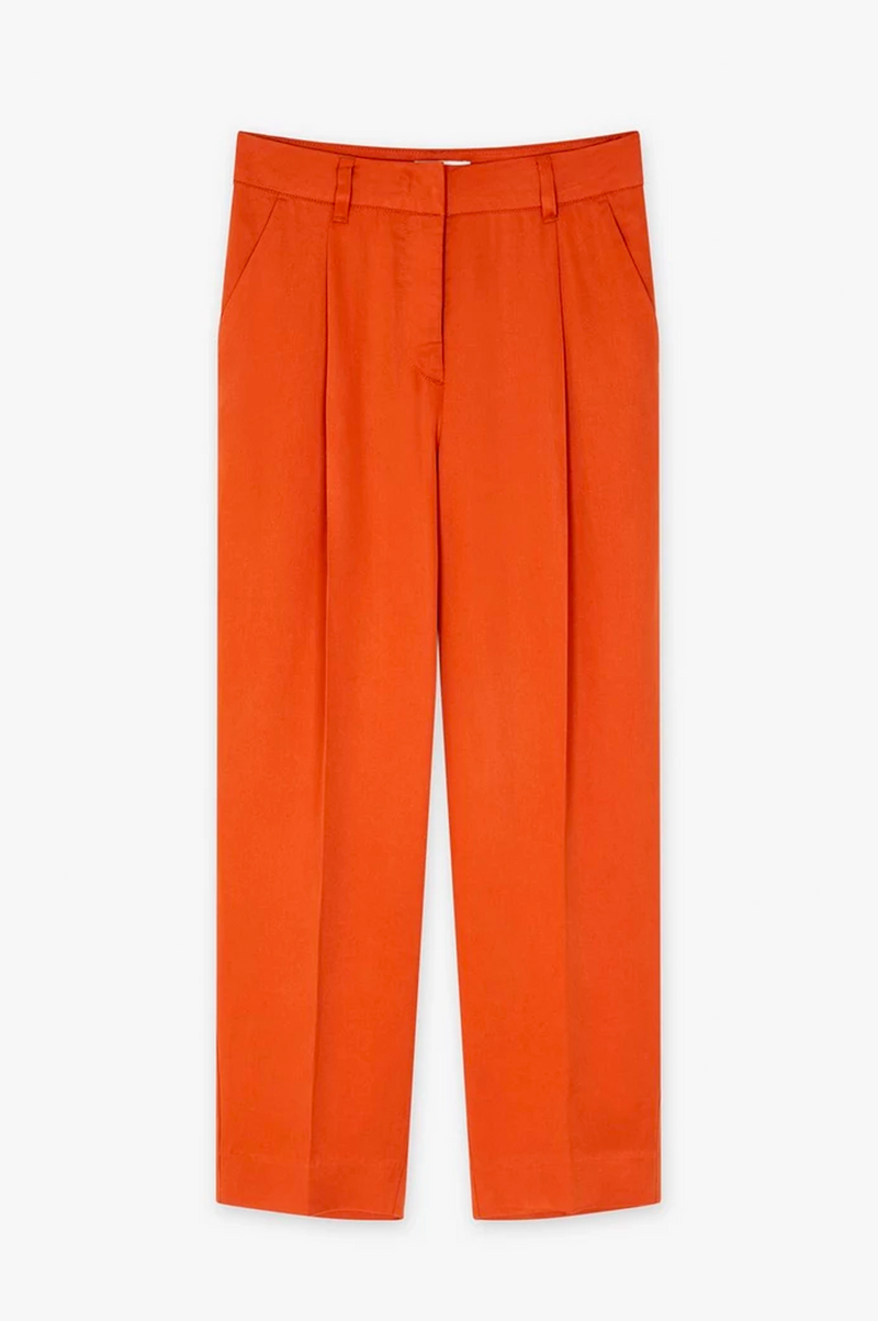 CKS Lahti Orange Brown Trousers - The Mercantile London