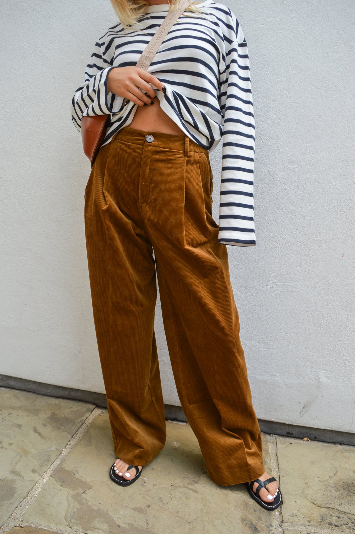 Grace & Mila Abriel Coffee Trousers