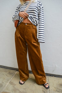 Grace & Mila Abriel Coffee Trousers
