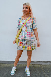 Howlin Cocktails Astro Madras Mix Shirt - The Mercantile London