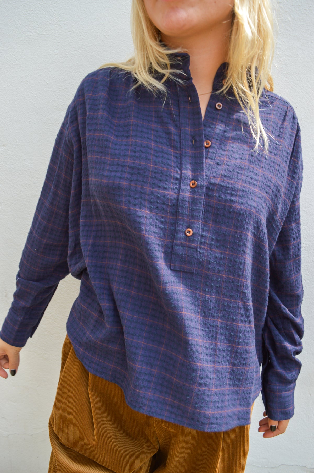 Sacrécoeur Emeline Clan Blue Blouse