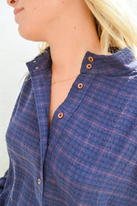Sacrécoeur Emeline Clan Blue Blouse