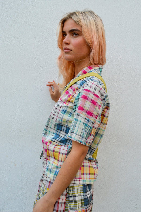 Howlin Cocktails Astro Madras Mix Shirt - The Mercantile London