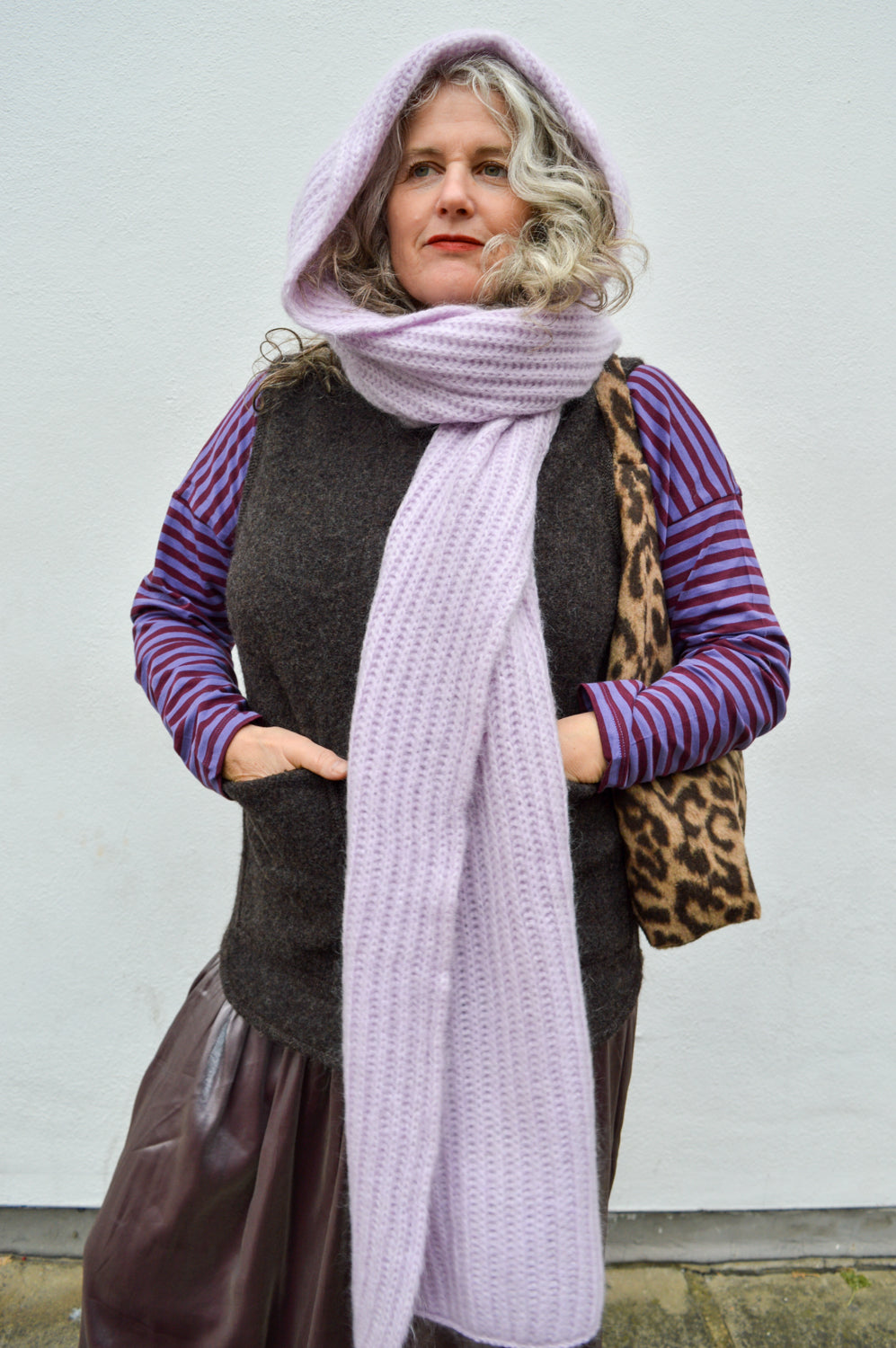 Louise Misha Abinou Parme Scarf - The Mercantile London
