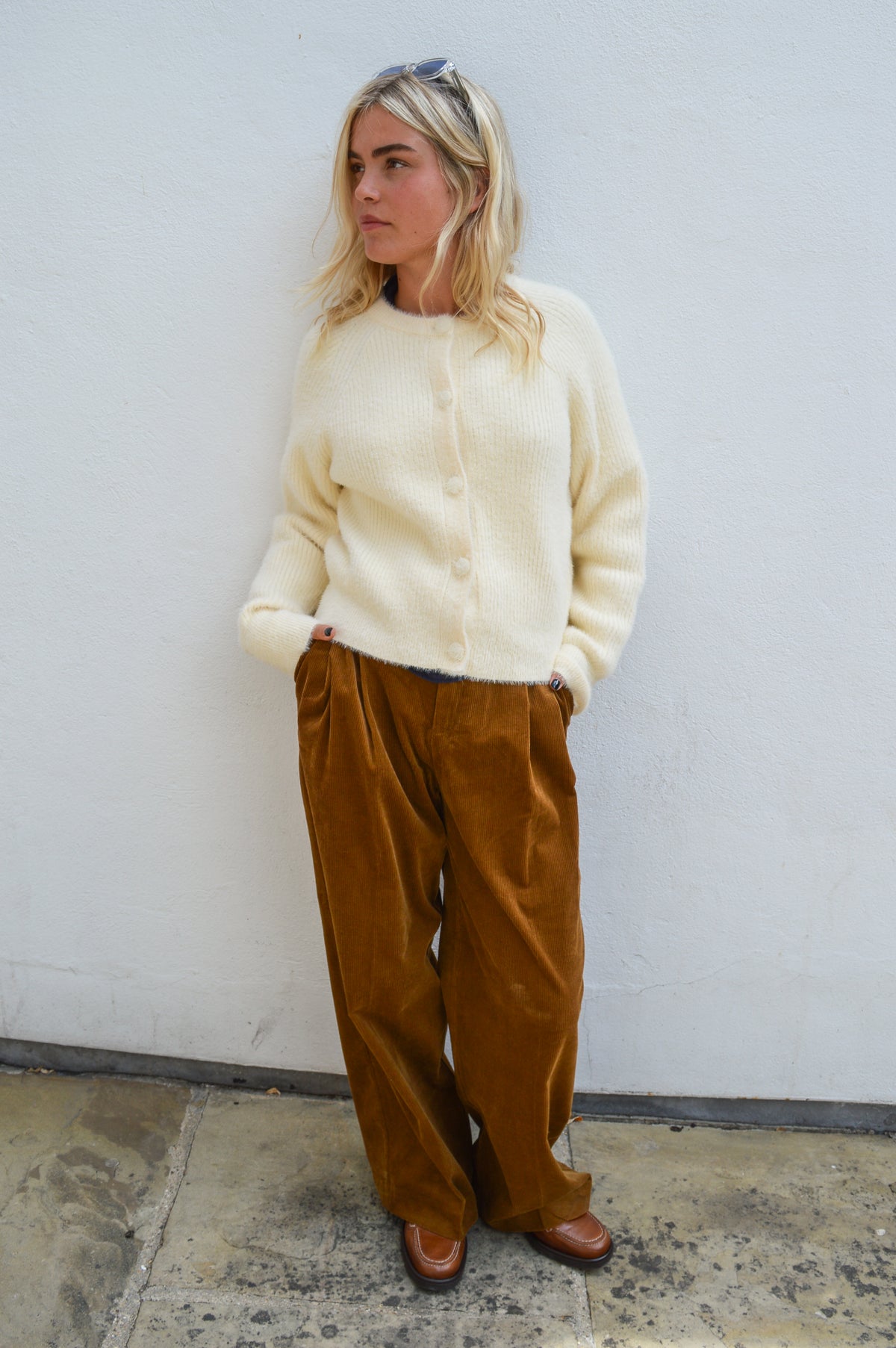 Grace & Mila Aleron Vanilla Cardigan