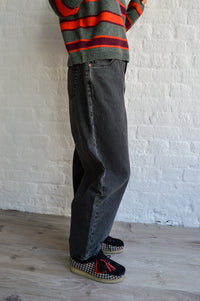 Dr Denim Nanci Aged Black Jeans - The Mercantile London