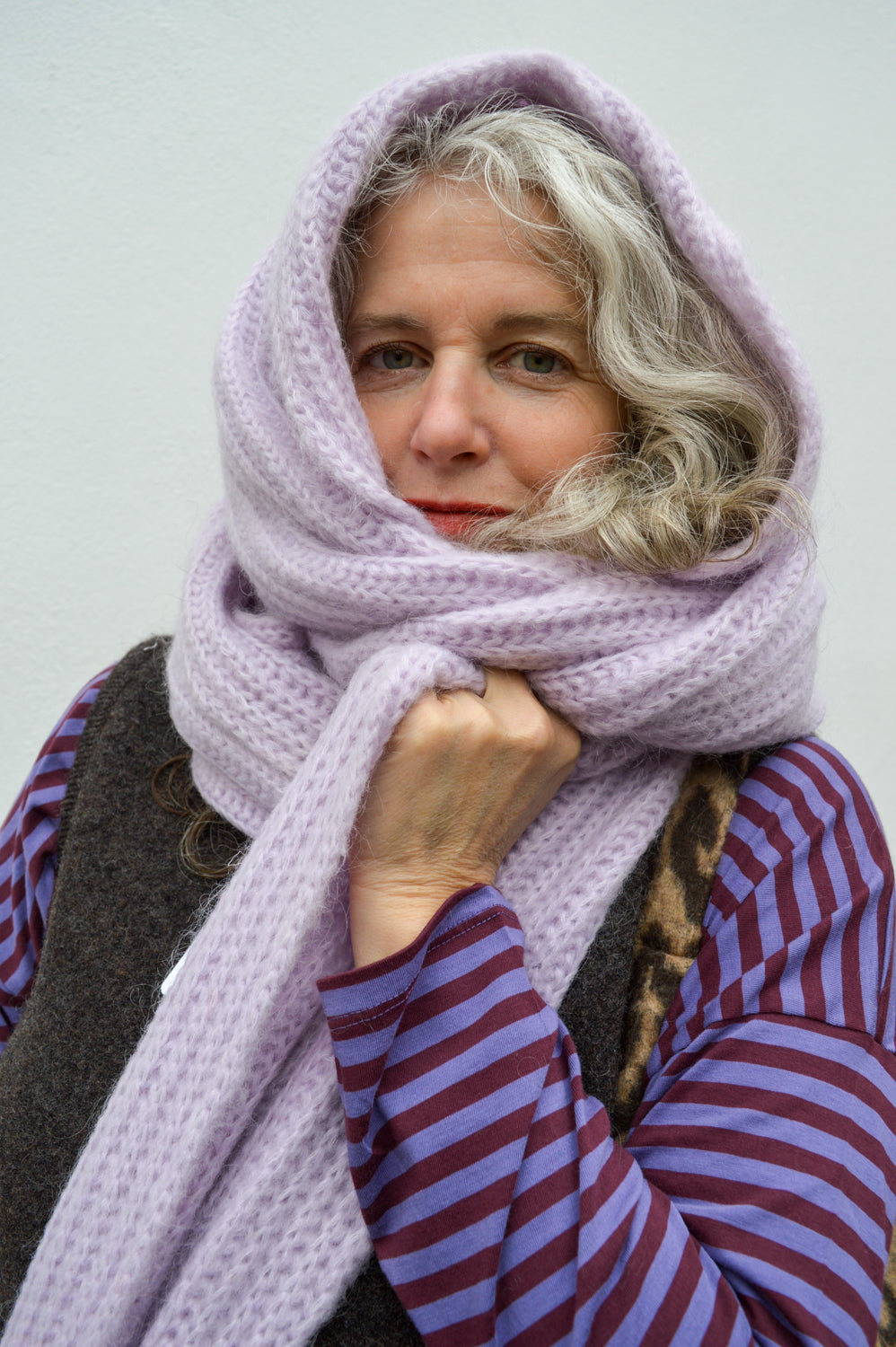 Louise Misha Abinou Parme Scarf - The Mercantile London