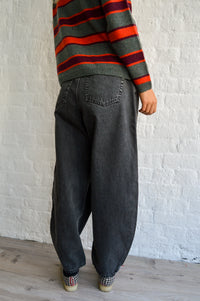 Dr Denim Nanci Aged Black Jeans - The Mercantile London