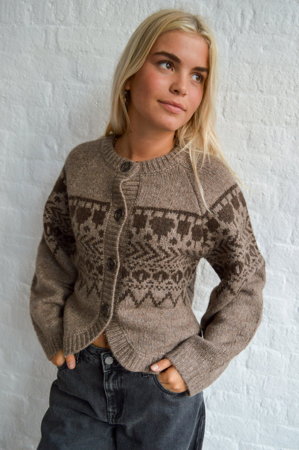 Baum Und Pferdgarten Colin Brown Fairisle Cardigan - The Mercantile London