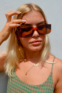 Eco Shades Gallina Brown Sunglasses - The Mercantile London