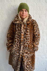 Numph Lulla Black Coffee Coat - The Mercantile London