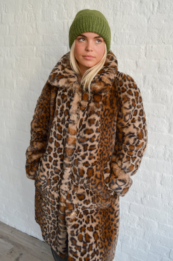 Numph Lulla Black Coffee Coat - The Mercantile London