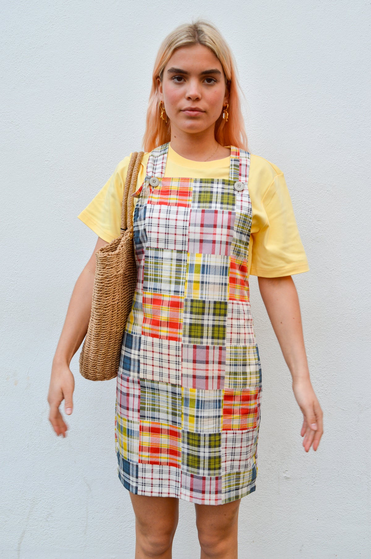 Howlin Cosmic Tropical Madras Mix Dress - The Mercantile London