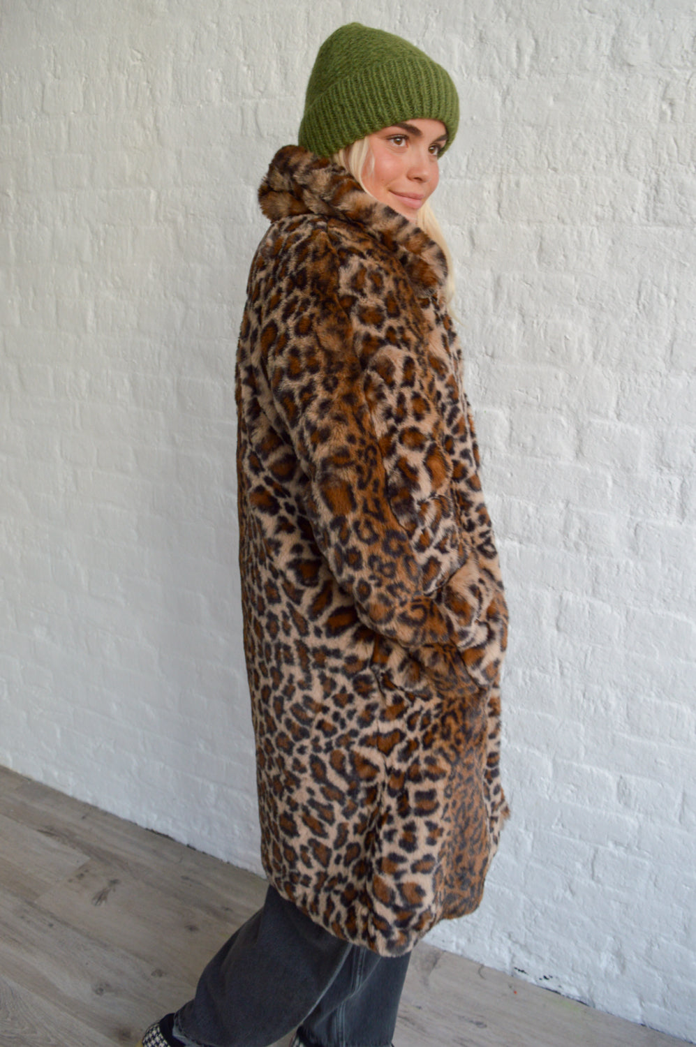 Numph Lulla Black Coffee Coat - The Mercantile London