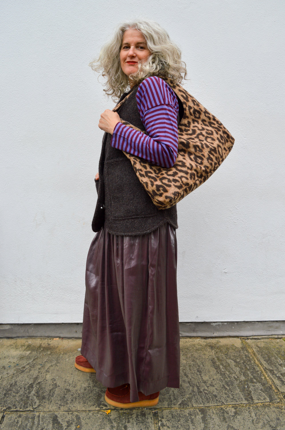 Baum Und Pferdgarten Kleova Camel Leopard Shoulder Bag - The Mercantile London