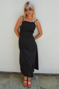 Artisans Of Humanity Lyra Square Black Dress