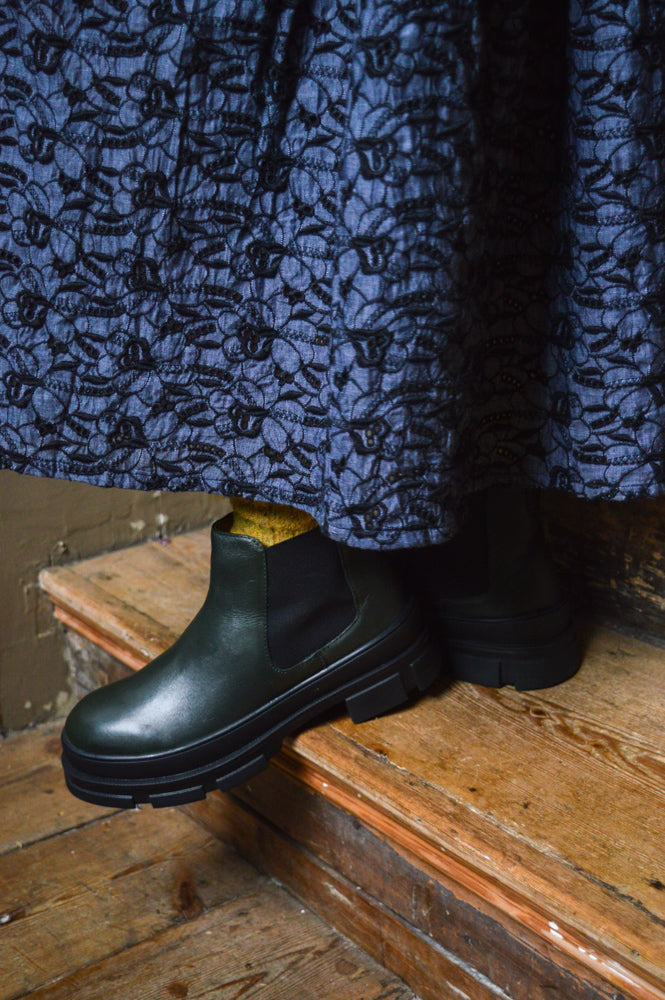 ICHI Jemma Duffel Bag Boots - The Mercantile London