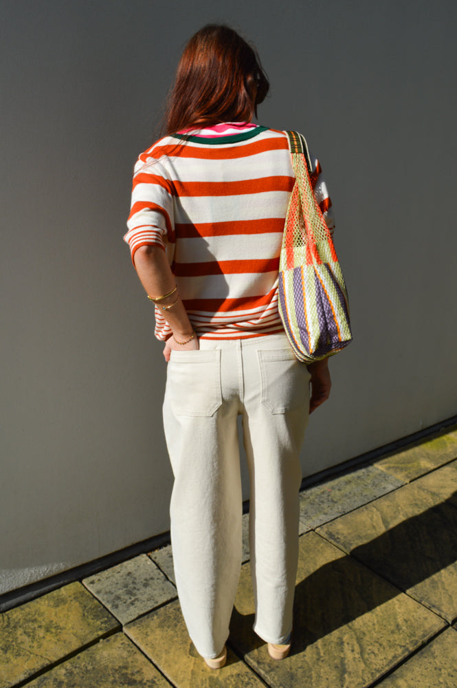 Vanessa Bruno Caleb Greige Jeans - The Mercantile London