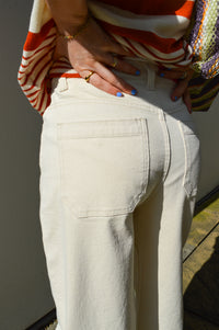 Vanessa Bruno Caleb Greige Jeans - The Mercantile London
