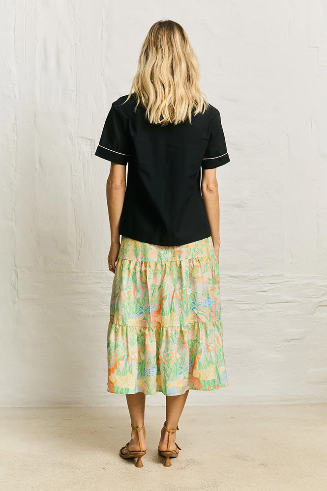 Helmstedt Viola Under The Sea Skirt - The Mercantile London