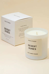 Solei Studios Desert Dunes Candle - The Mercantile London