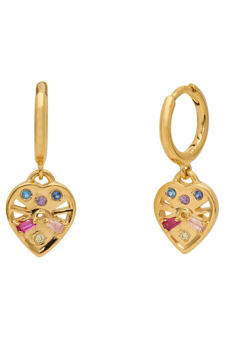 AW23 Une A Une Moon Aphrodite Earrings - The Mercantile London