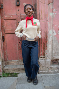 Soeur Eliott Raw Blue Balloon Jeans - The Mercantile London