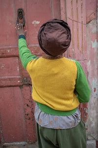 Eribé Westray St.Kilda Block Sweater - The Mercantile London