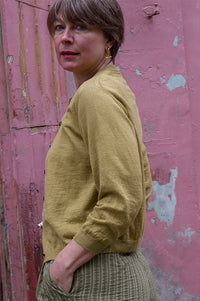 Bellerose Neeta Antique Gold Cardigan - The Mercantile London