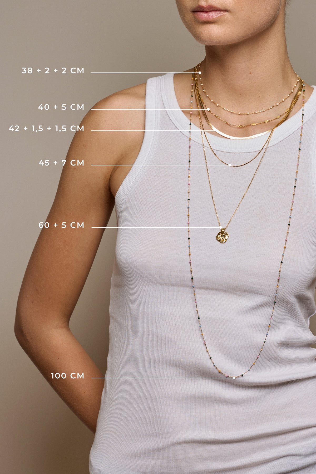 Enamel Copenhagen Windy Necklace - The Mercantile London