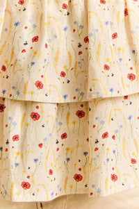 Helmstedt Ellie Cornflower Tiered Top - The Mercantile London