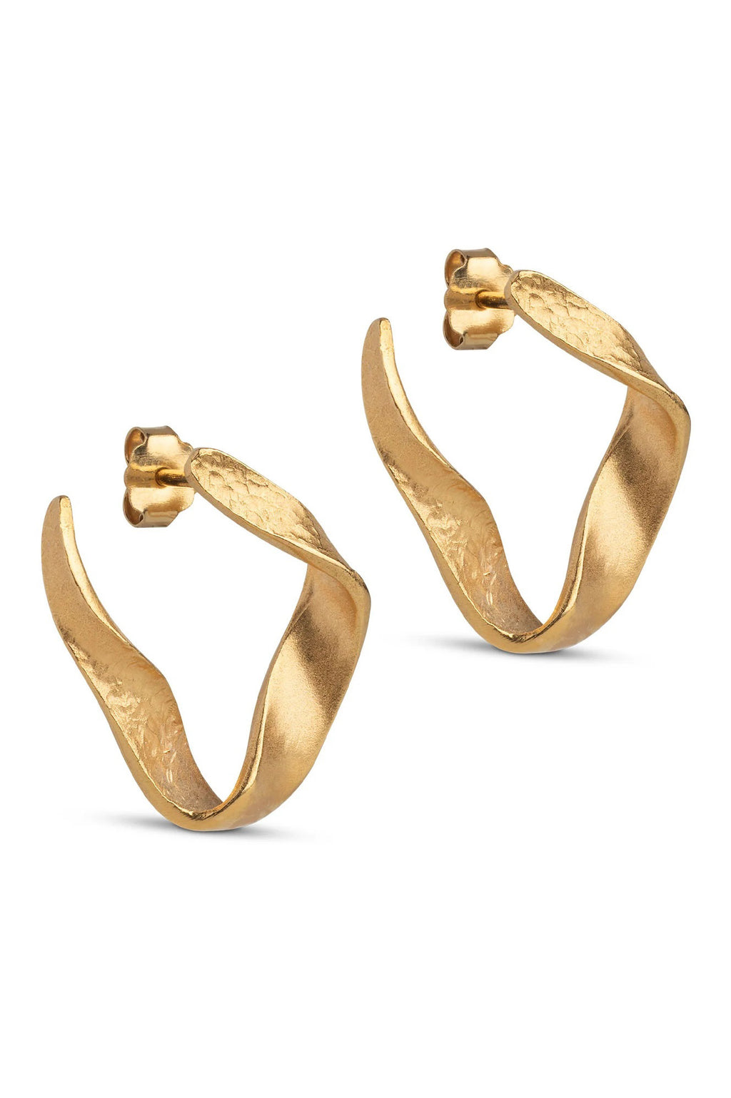Enamel Copenhagen Dalia Gold Earrings - The Mercantile London