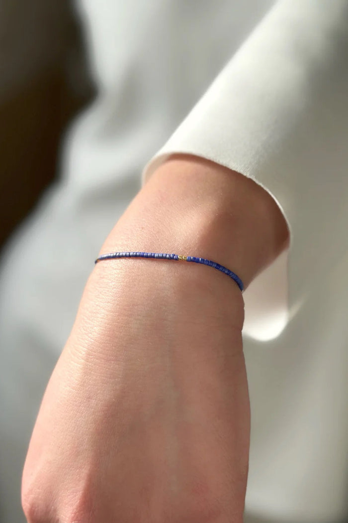 MAAS Muse Glass Miyuki Bead Egyptian Bracelet - The Mercantile London